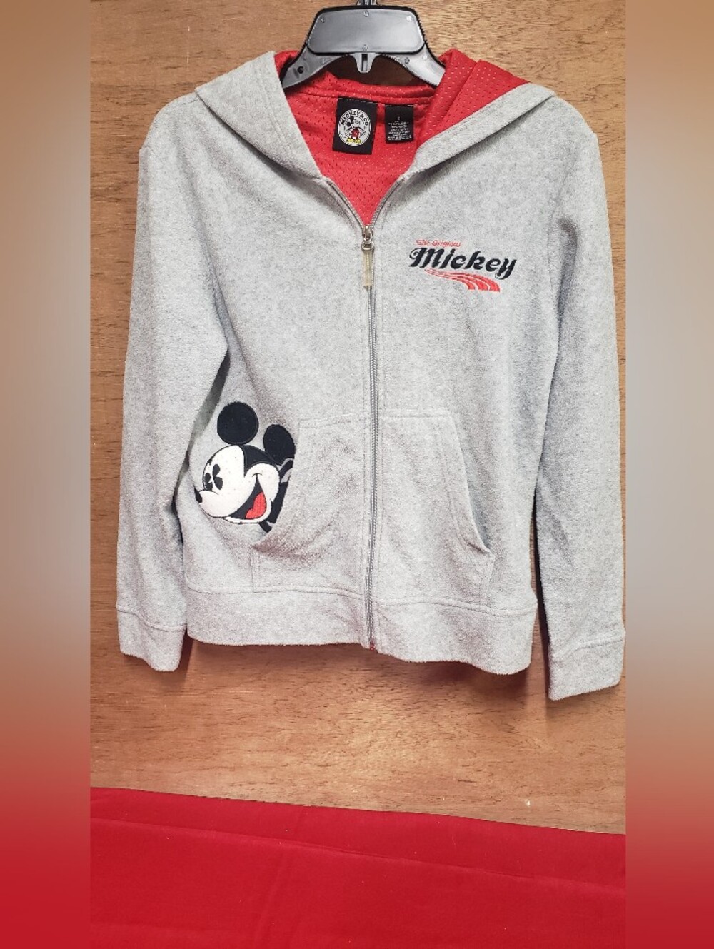 Vintage Jerry Leigh Mickey & Co Full Zip Hoodie Smalll